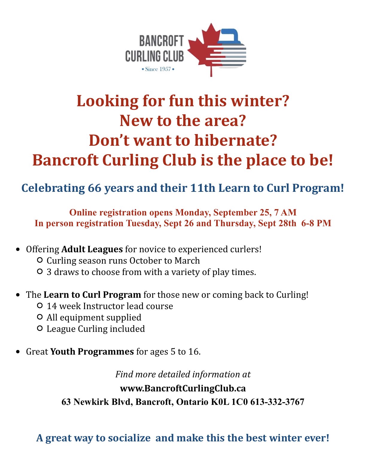 Bancroft Curling Club